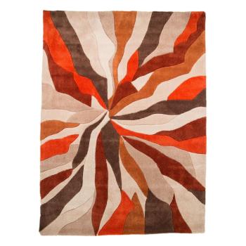 Covor Flair Rugs Splinter, 120 x 170 cm, portocaliu
