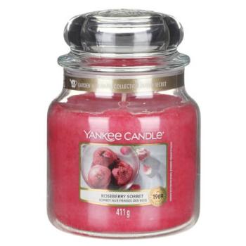 Yankee Candle Lumanari parfumate Classic Central Roseberry Sorbet 411 g