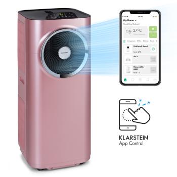 Klarstein Kraftwerk Smart 10K, aer condiționat, 3 în 1, 10000 BTU, control prin aplicație, telecomandă