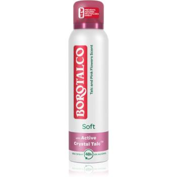 Borotalco Soft Talc & Pink Flower deodorant spray fară alcool 150 ml