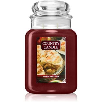 Country Candle Warm Apple Pie lumânare parfumată 680 g