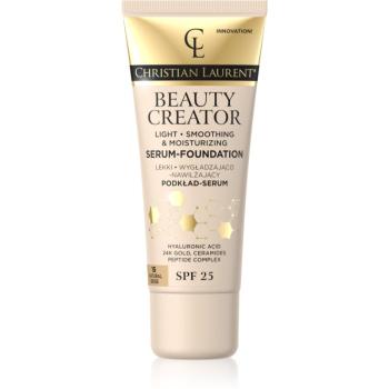 Christian Laurent Beauty Creator machiaj ușor de hidratare SPF 25 culoare 15 Natural Beige 30 ml