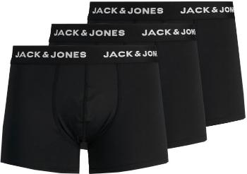 Jack&Jones 3 PACK - boxeri pentru bărbați JACRATCHLIFF 12190659 Black L