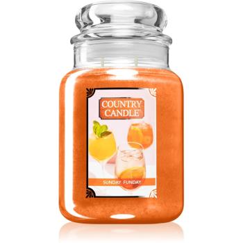 Country Candle Sunday Funday lumânare parfumată 680 g