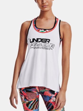 Under Armour Knockout Tank CB Graphic Maieu Alb