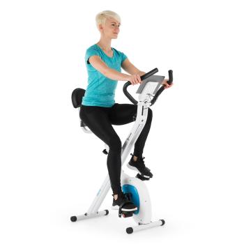 Capital Sports Azura Air, home trainer, X-bike, SilentBelt, rezistență magnetică, pliabil