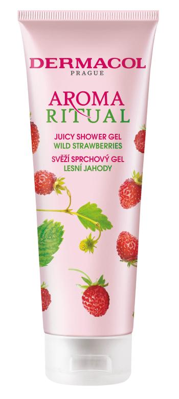 Dermacol Gel de duș proaspăt cu căpșuni sălbaticeAroma Ritual (Juicy Shower Gel)250 ml