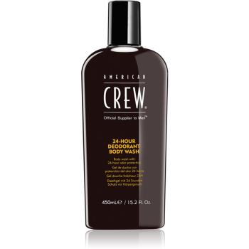 American Crew Hair & Body 24-Hour Deodorant Body Wash Gel de dus cu efect de deodorante 24 de ore 450 ml
