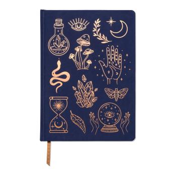 Agendă nedadată 200 pagini A4 Mystic Icons – DesignWorks Ink