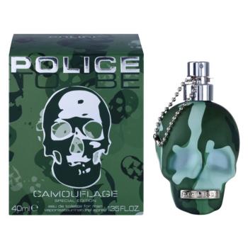 Police To Be Camouflage Eau de Toilette pentru bărbați 40 ml