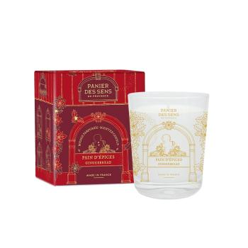 Panier des Sens Lumânare parfumată Gingerbread (Scented Candle) 180 g