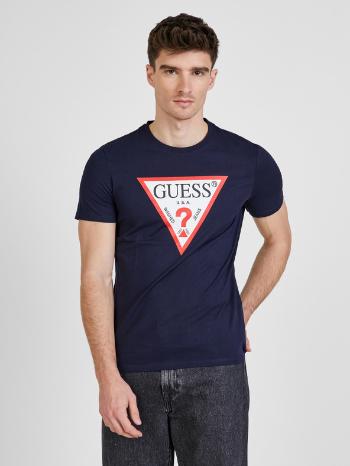 Guess Tricou Albastru