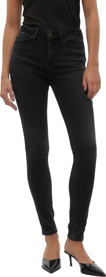 Vero Moda Blugi de damă VMFLASH Skinny Fit 10298722 Black Denim XS/32