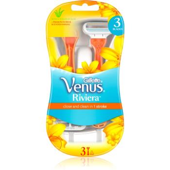 Gillette Venus Riviera aparat de ras de unica folosinta 3 pc