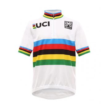 Santini UCI KIDS tricou - WORLD CHAMPION 