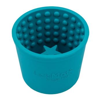 Bol pentru lins Yoggie Pot Turquoise – LickiMat