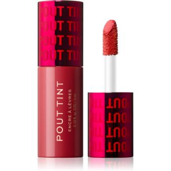 Makeup Revolution Pout Tint lip gloss cu efect de hidratare culoare Sizzlin Red 3 ml