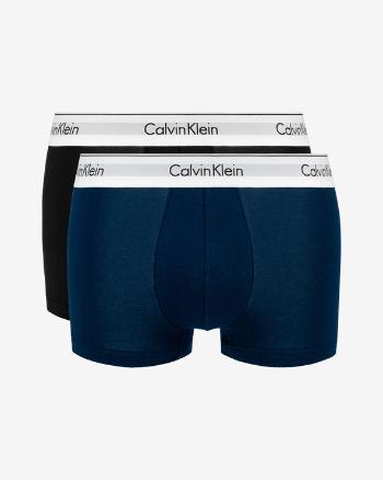 Calvin Klein Boxeri, 2 bucăți Negru Albastru