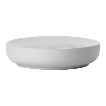 Savonieră din ceramică Zone Soft Grey, gri deschis