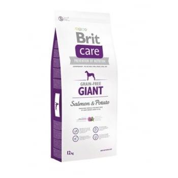 Brit Care Grain Free Giant Somon si Cartofi, 12 kg