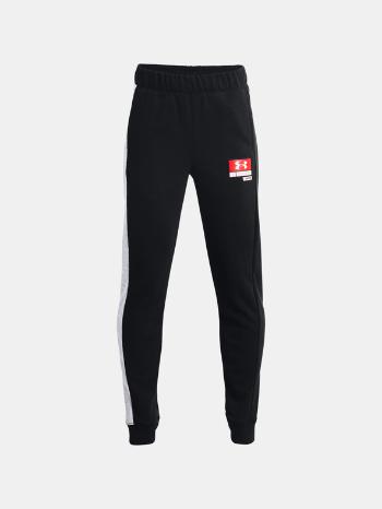 Under Armour UA Boys Baseline Fleece Pant Pantaloni pentru copii Negru