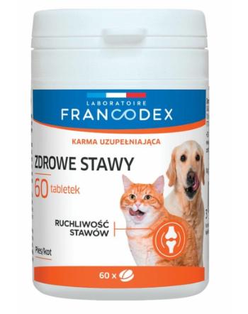 FRANCODEX Supliment alimentar pentru articulatii sanatoase, pentru caini si pisici 60 capsule