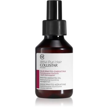 Collistar Hair Phyto-Keratin Oil Restructuring Nourishing ulei de par regenerator cu keratina 100 ml