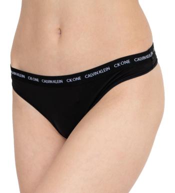 Calvin Klein Chiloți pentru femei CK One Thong QD3790E-001 XS