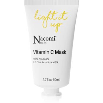 Nacomi Next Level Light It Up masca iluminatoare cu vitamina C 50 ml