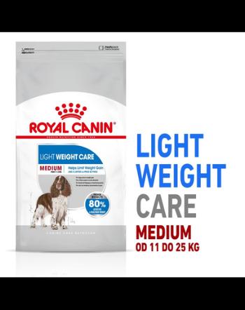 Royal Canin Medium Light Weight Care Adult hrana uscata caine pentru limitarea cresterii in greutate 20 kg (2 x 10 kg)