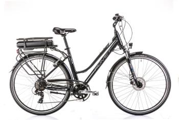 Bicicleta Electrica pentru femei Romet Gazela RM 1 LTD 340Wh Negru 2022