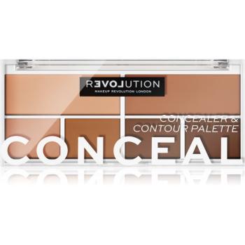 Revolution Relove Conceal Me paleta corectoare culoare Medium 2,8 g