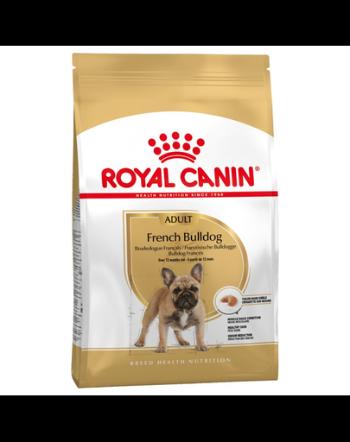 Royal Canin French Bulldog Adult Hrana Uscata Caine 9 kg + FERA Geantă clasica cu fermoar Bulldog francez