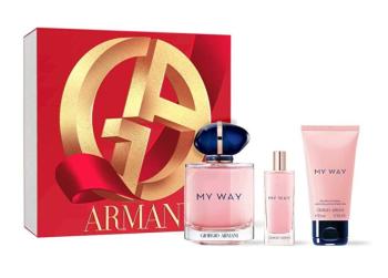 Giorgio Armani My Way - EDP 90 ml + loțiune de corp 50 ml + EDP 15 ml