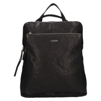 Lagen Rucsac din piele pentru femei BLC-22/1908 BLK