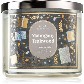 Bath & Body Works Mahogany Teakwood lumânare parfumată 411 g