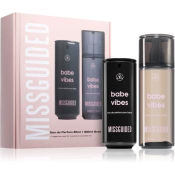 Missguided Babe Vibes set cadou pentru femei