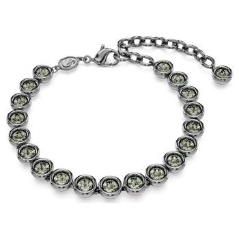 Swarovski Brățară elegantă cu cristale negre Imber Tennis 5689421 20 cm