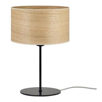 Veioză din furnir natural Sotto Luce Tsuri S, ⌀ 25 cm, bej