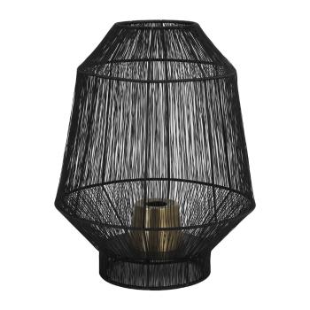 Veioză neagră (înălțime 38 cm) Vitora – Light & Living