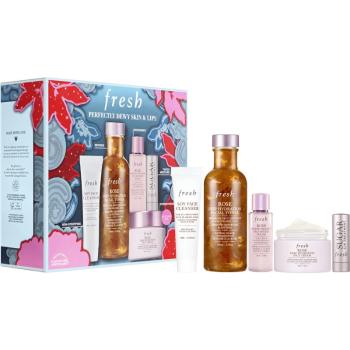 fresh Rose Perfect Dewy Skin & Lips set cadou