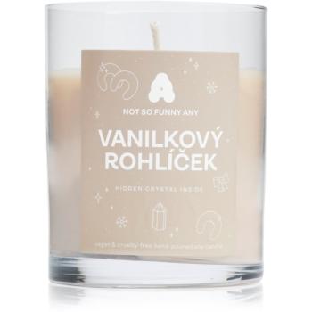 Not So Funny Any Crystal Candle Vanilkový rohlíček lumânare cu cristale 220 g