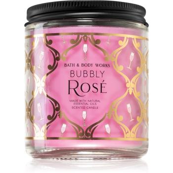 Bath & Body Works Bubbly Rosé lumânare parfumată I. 198 g