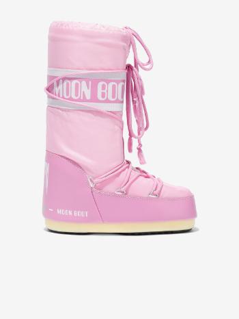 Moon Boot Icon Nylon Ghete pe gleznă Roz