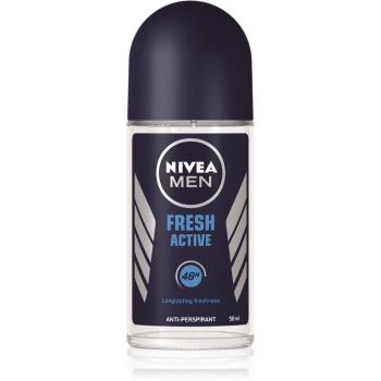 Nivea Men Fresh Active deodorant roll-on antiperspirant pentru barbati 48h  50 ml