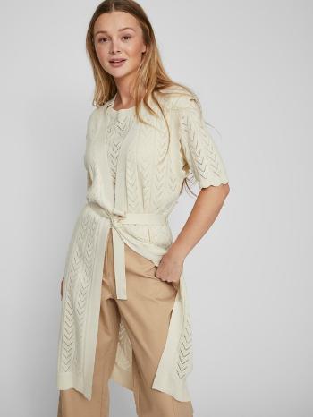 Vila Shelley Cardigan Alb