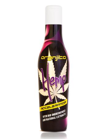 Oranjito Loțiune de bronzare cu cânepă pentru solar (Hemp Accelerator) 200 ml