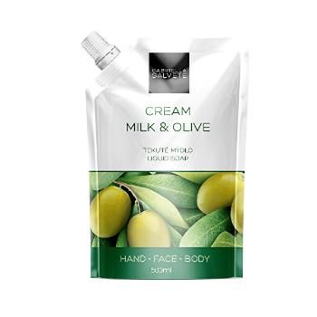 Gabriella Salvete Săpun lichid Cream Olive- reumplere(Refill Liquid Hand Face Body Soap) 500 ml