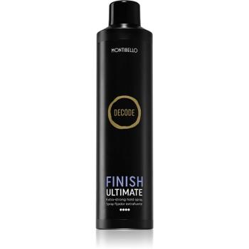 Montibello Decode Finish Ultimate Spray fixativ pentru păr cu fixare foarte puternică rezistent la umezeala 400 ml
