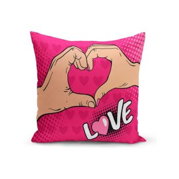 Față de pernă Minimalist Cushion Covers Love Hands, 45 x 45 cm